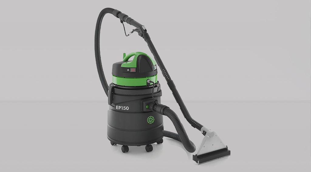 A Extratora EP150 é ideal para quem trabalha com limpeza em domicílio: compacta, forte e fácil de transportar. A Extratora EP150 é ideal para quem trabalha com limpeza em domicílio: compacta, forte e fácil de transportar.