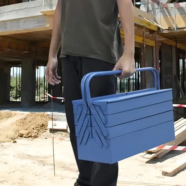 Caixa de Ferramentas com 7 Gavetas Azul 507F Marcon - Imagem 8