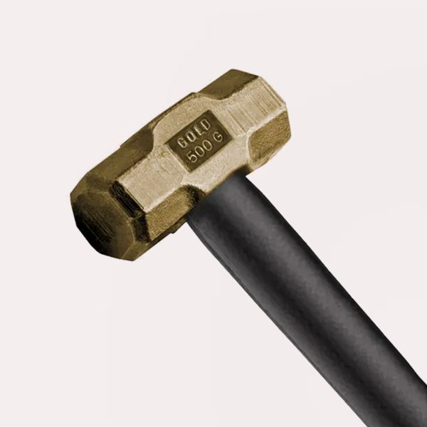 Marreta Antifaiscante 500 gramas com Cabo de Fibra Gold G7A-500 - Imagem 3